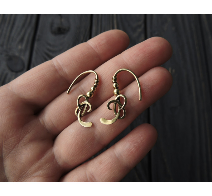 Celtic knot earrings