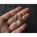 Celtic knot earrings