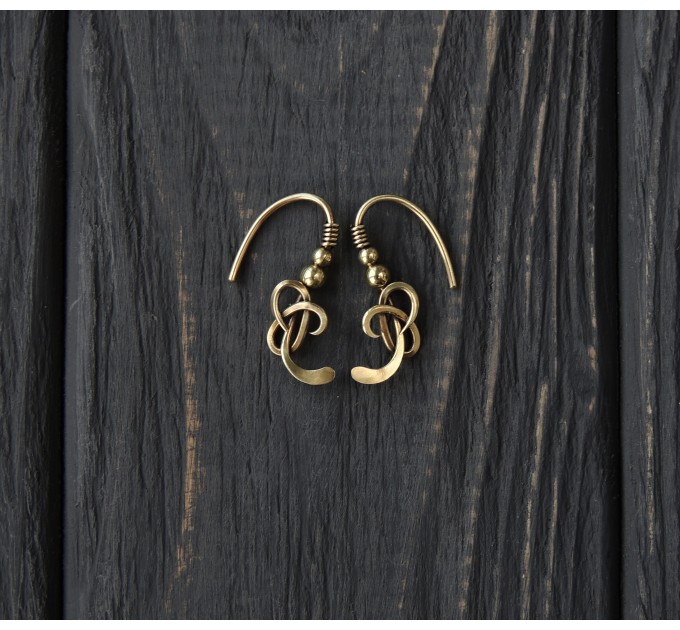 Celtic knot earrings