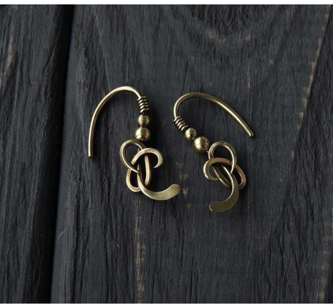 Celtic knot earrings