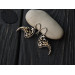 Dainty hook earrings