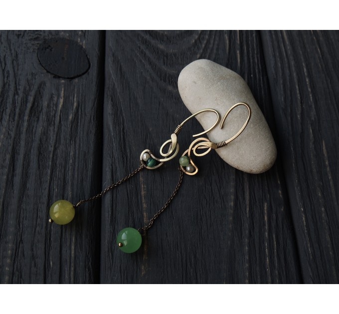 Chain earrings