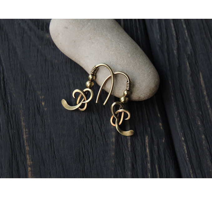 Celtic knot earrings