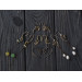 Dainty hook earrings