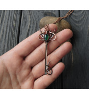 "Soul of the forest" key pendant 