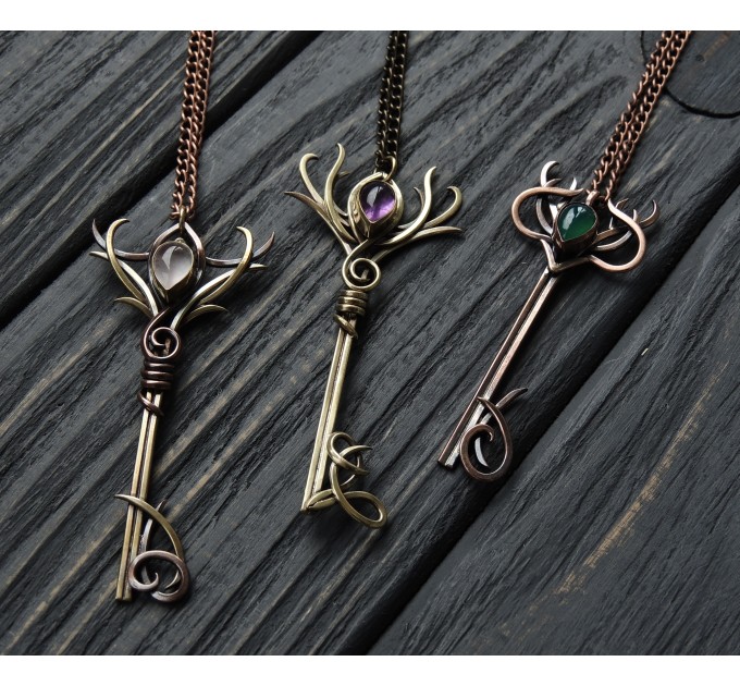 Solstice brass pendant