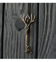 "Phoenix" key necklace