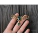 Wirework brass pendant