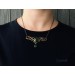 Wirework brass pendant