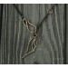 Silver dragon necklace