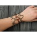 Silver viking bracelet