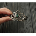 Wirework lotus bangle