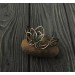 Wirework lotus bangle
