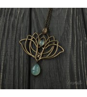 Lotus flower pendant