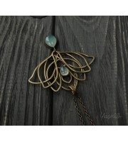 Lotus flower pendant