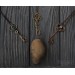 Copper key necklace