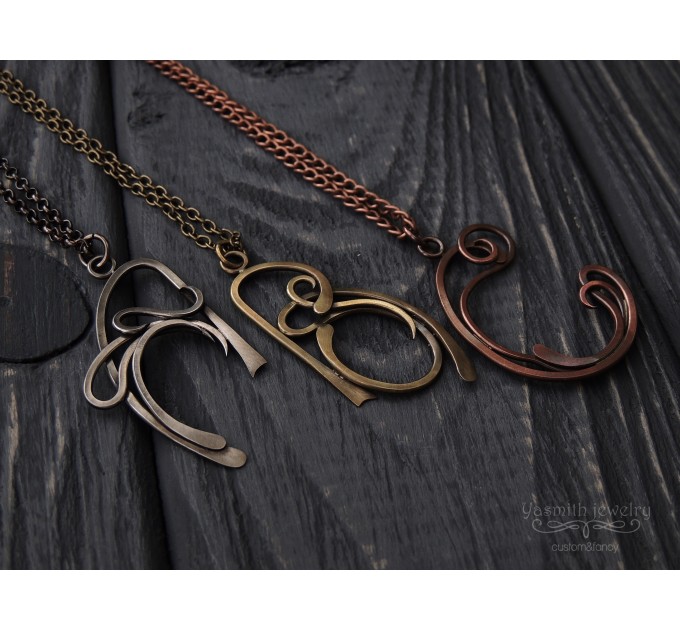  Initial necklace