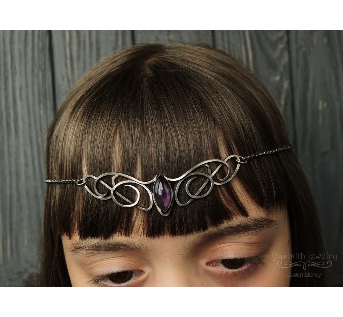 Elven amethyst diadem