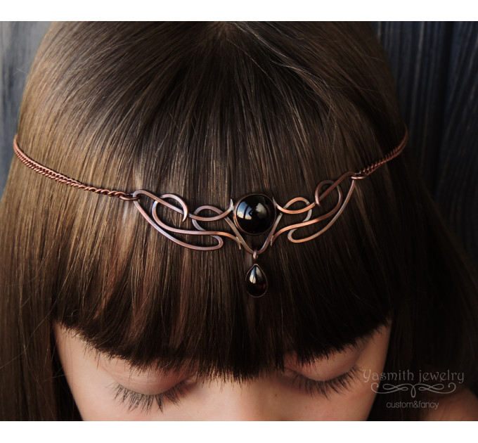 Forehead jewelry piece
