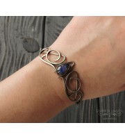 Blue labradorite bracelet