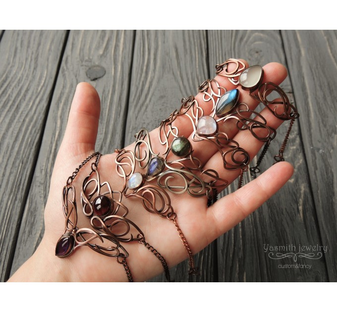 Celtic wire bracelet
