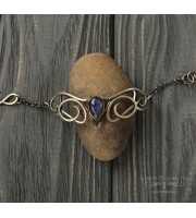 Blue labradorite bracelet