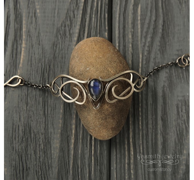 Celtic wire bracelet