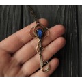 Witchy key pendant