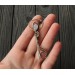 Dainty key pendant