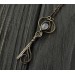 Dainty key pendant