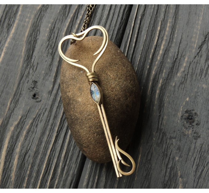  Water element symbol necklace