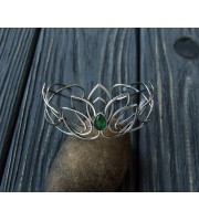 Lotus cuff bracelet