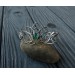 Sterling silver lotus bracelet