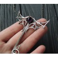 Gothic key pendant