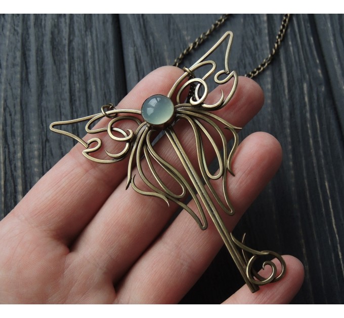 Fairy winged necklace