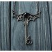 Gothic key pendant