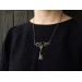Gothic key pendant