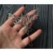 Celtic owl necklace