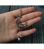  Сrescent necklace