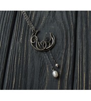  Сrescent necklace