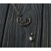 Celtic moon pendant