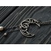 Celtic moon pendant