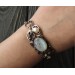 Rainbow moonstone bracelet