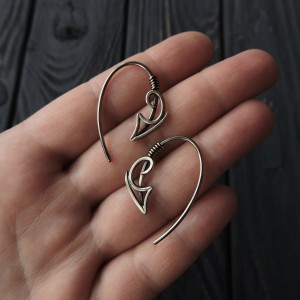 Spear earrings