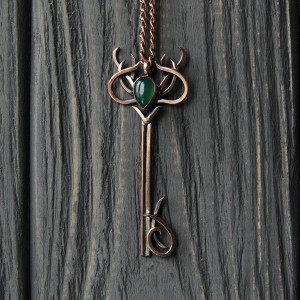"Soul of the forest" key pendant 