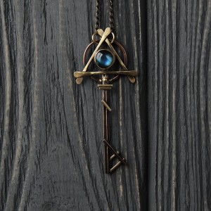 “Interconnection” amulet necklace